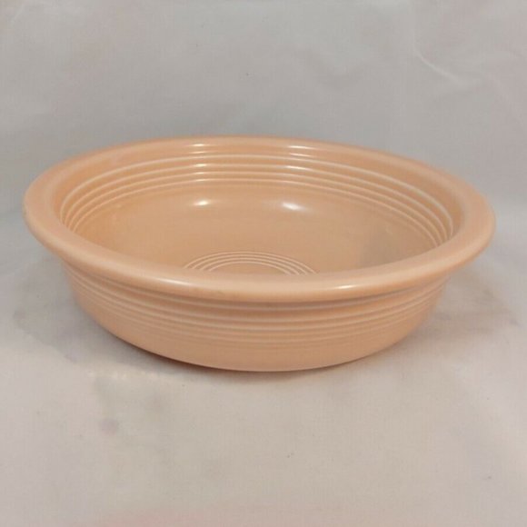 HLC Fiesta ware Rose color 7" Cereal Bowl Pink ceramic HLC USA 1 pc - Picture 1 of 6